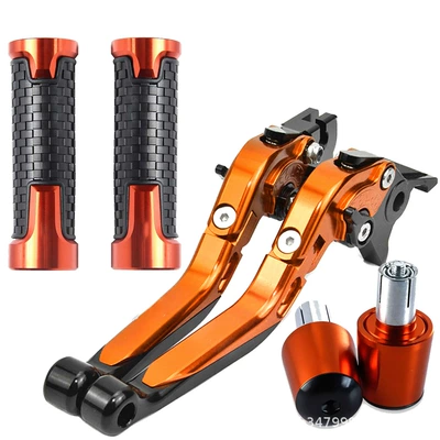 Handlebar Grips Brake Clutch Motorcycle Handle Cover - 14