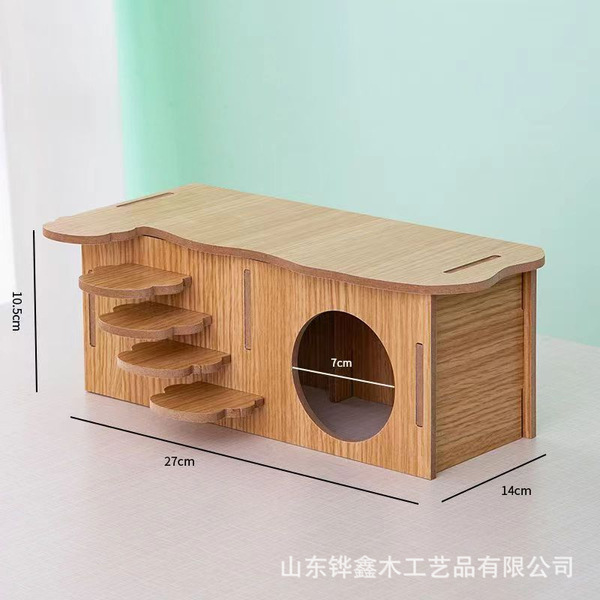 Hamster shelter roof base surface waterproof wooden bite-resistant…
