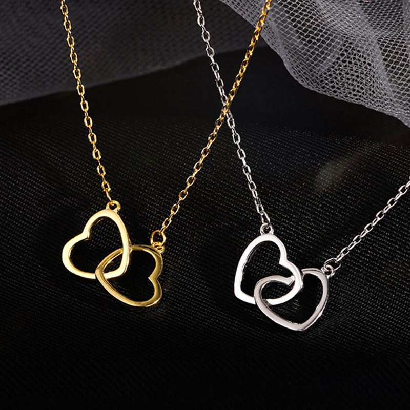 Fashion Heart Shape Alloy Plating Women's Pendant Necklace 1 Piece display picture 5