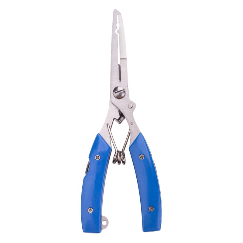 環盛路亜鉗子ステンレス曲げ口制御魚鉗子釣りフック鉗子強力道路亜せん断漁具釣り部品