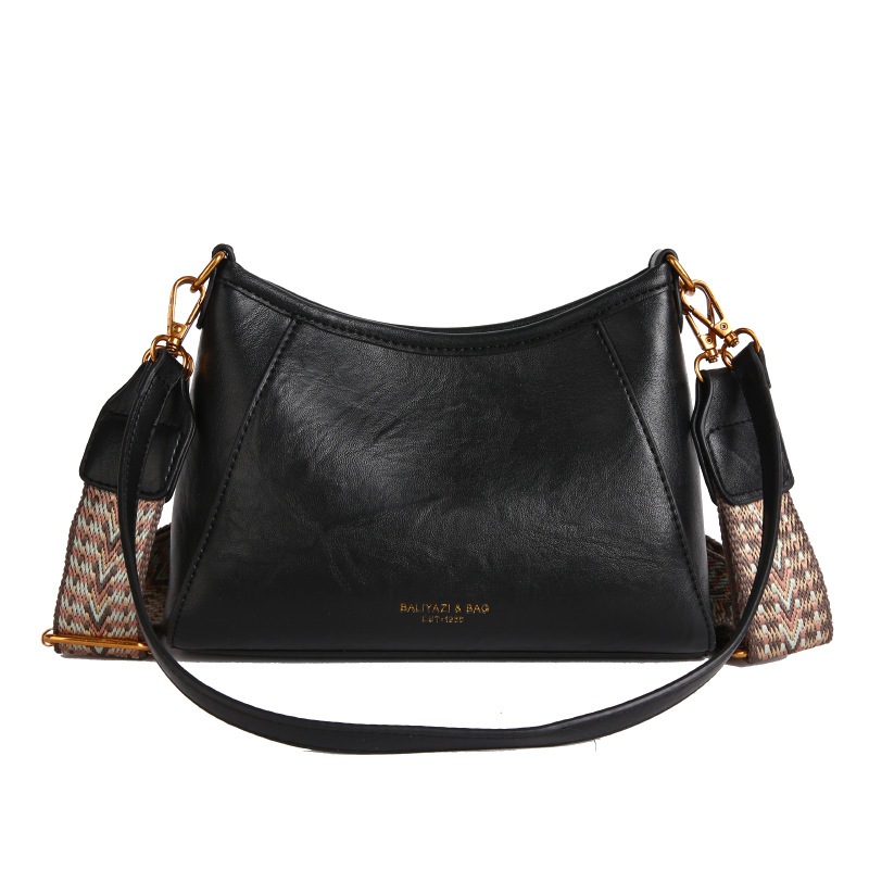 Luxury Oil Wax Leather Retro Mini Bag For Women 2026 New Autumn/Winter Versatile Crossbody Handheld Boston Bag - Thumbnail 5