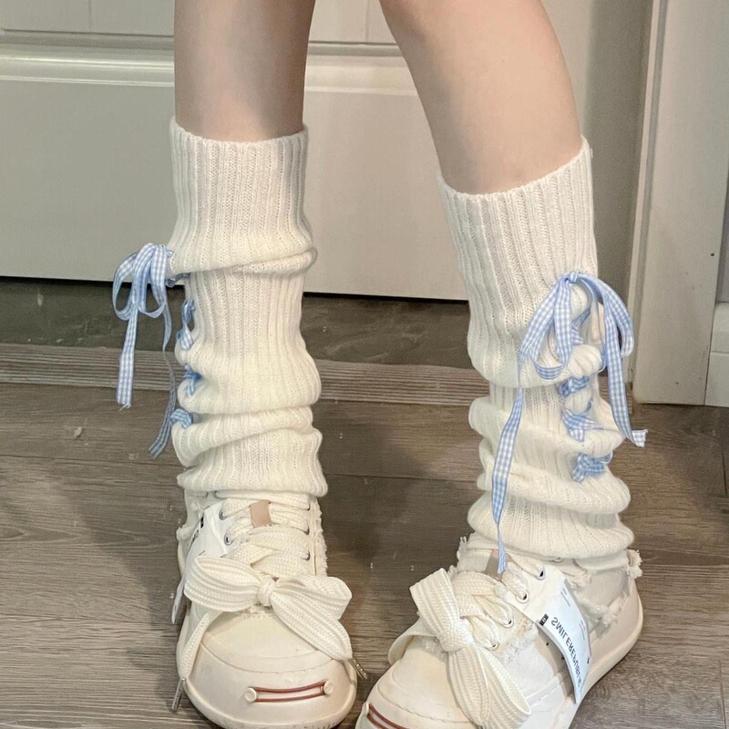 ふくらはぎソックス、パイルソックス、レッグカバー、女性用春夏ミッドチューブ薄手JK、小さな革靴と合わせて脚を美しく見せるソックス|undefined