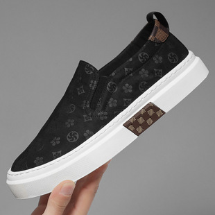 2024 Summer New Style Breathable Canvas Shoes Men's All-match Casual Shoes Men's Shoes Men's Board Shoes Thin Men's Cloth Shoes