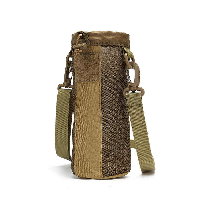 EDC ウォーターボトルバッグスポーツウォーターカップカバーアウトドアサイクリングクロスボディウォーターボトルカップウエストバッグアクセサリーウォーターボトルバッグハンギングバッグ
