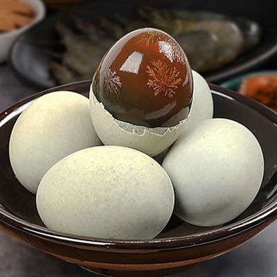 Preserved egg Songhua Large Runny Egg fresh Duck egg factory One piece wholesale wholesale