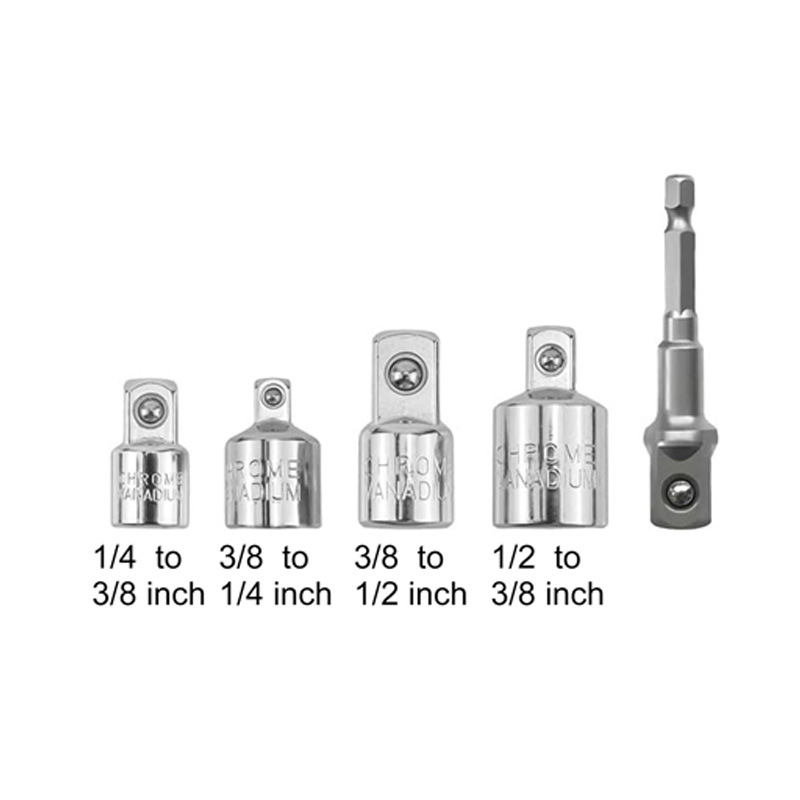 Llave de trinquete rápida multifuncional alargada Herramienta neumática Llave de manguito manual alargada refuerza varilla de enlace largo image 14