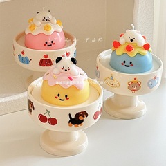 L bestie ホームかわいい長持ち屋内女の子の誕生日プレゼント STIL 寝室手作り香りキャンドルギフトボックス