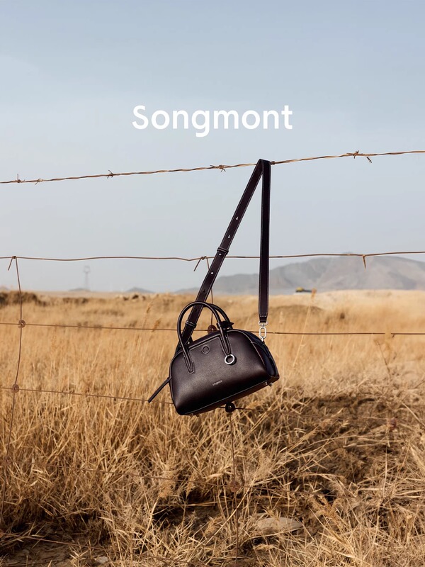 【ウェンチと同じスタイル】Songmont 山下裕松トレース ミニボウリングバッグ 通勤クロスボディボストンバッグ|undefined