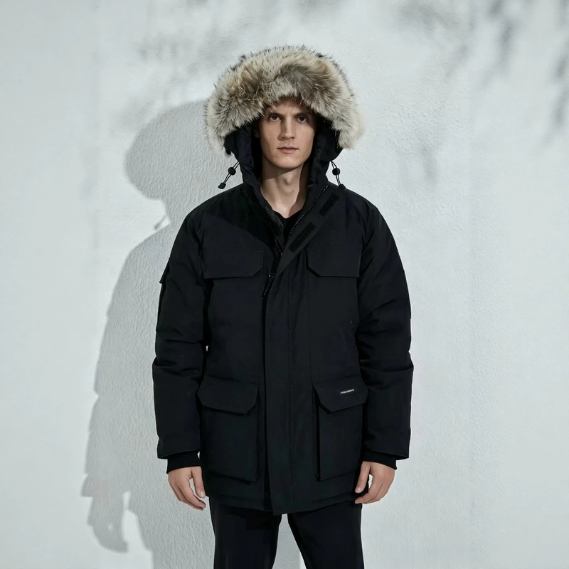 Puhao version 08 goose down jacket, same style as the Canadian version, expedition-style parka, 2051MA workwear