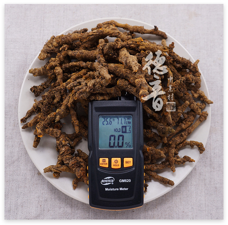 Dried Coptis Root Slices Huang Lian 500g Sichuan Raw Herb for Traditional Decoctions in use