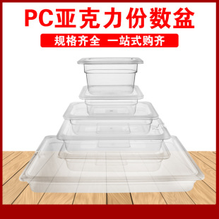PC透明份数盘塑料份数盒亚克力份数盘盒麻辣烫点菜盘份数盆-阿里巴巴
