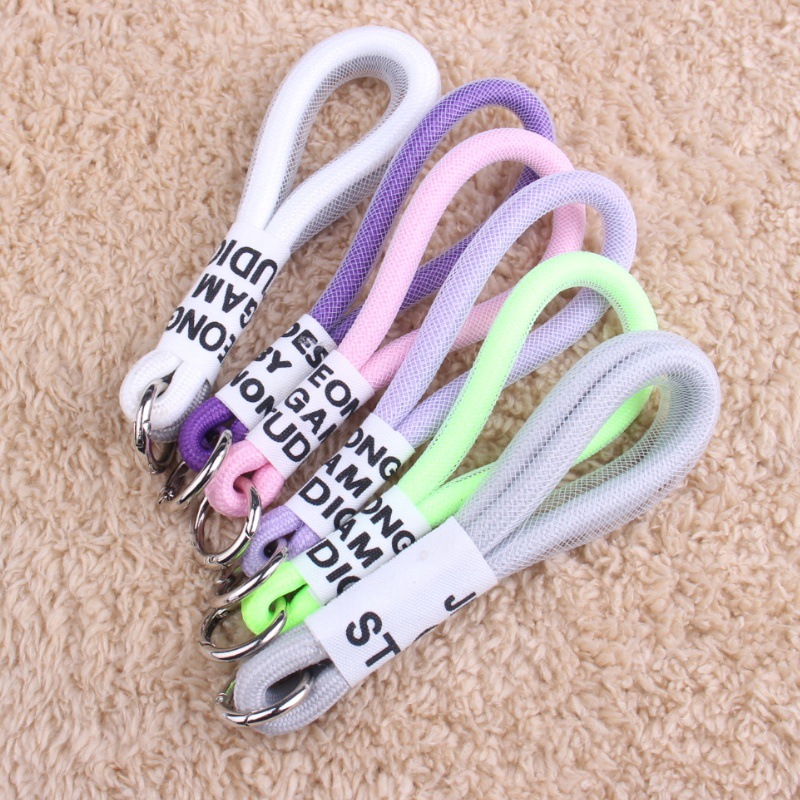 Manufacturers supply universal water Cup lanyard woven belt spring ring mesh rope plastic cup rope vacuum cup portable rope