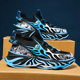 Cross-border plus size Chinese Red Life Year Blade Shoes Men's Lovers Flying Weaving sneaker Casual Running Shoes National Trendy Men