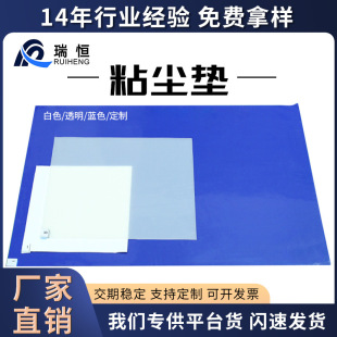 Factory wholesale tearable blue dust pad 26*45 pedal dust pad 66x 115cm dust-free room dust pad