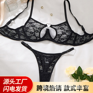(Cross-border trading), lace underwear, uniform, sexy set, supporting bra, European style