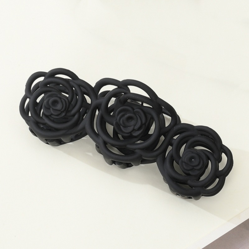 Women's Simple Style Flower Plastic Stoving Varnish Hair Claws display picture 6