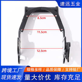 希洛普电动滑板车配件Q8铁后桥后叉电机固定支架后挡板固定架代驾