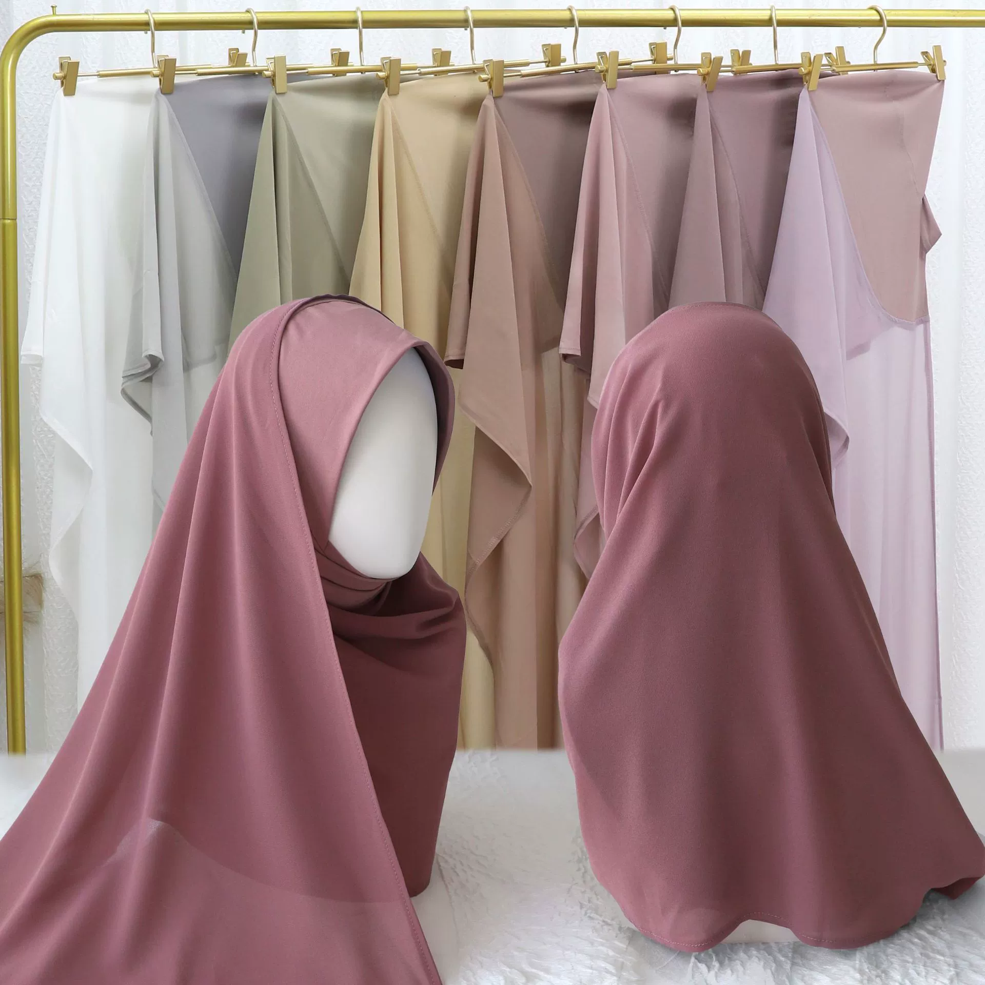 Внешняя торговля Amazon сплошной цвет хрустальный конопля шифон кружащий полотенце