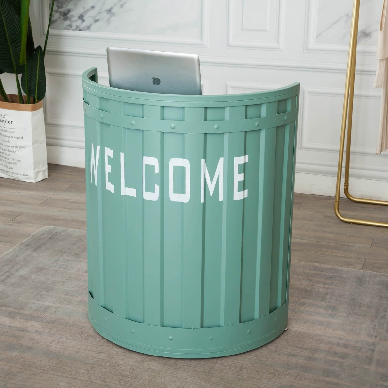 Простой индустриальный стиль бар магазин одежды стойка регистрации магазин салона красоты интернет-магазин черного чая касса