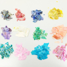 亿簪DIY饰品 天然贝壳片 螺钿 手工点翠材料  发簪胸针材料10克装