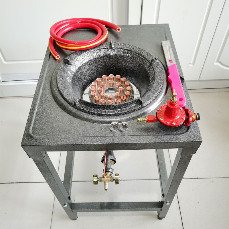 수동 단일 튜브 24헤드 액세서리 + 랙(가스 탱크용)