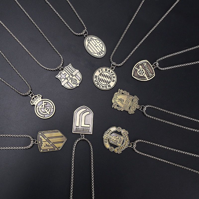 Brazil's Eternal Horse Necklace Pendant Big Paris Manchester City Liverpool Asenna Barcelona Football Ornament Brazil's Eternal Horse Necklace Pendant Big Paris Manchester City Liverpool Asenna Barcelona Football Ornament