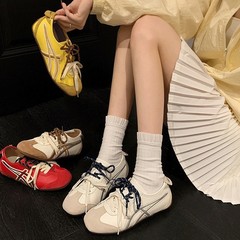 「ガロア」ミラノ旅行記 ~ バレエ風徳訓靴女性春新作阿甘靴レジャー運動靴