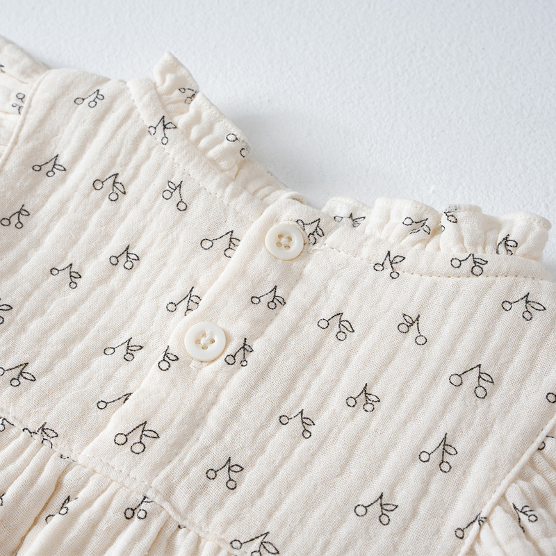 Ropa de bebé otoño nuevo bebé recién nacido niña mono UN MES 100 días de manga larga romper primavera y otoño romper