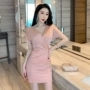 夜总会小众显瘦薄款连衣裙