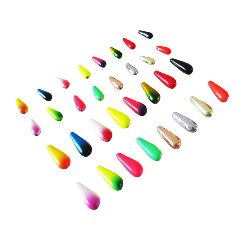 Wholesale Luya Bait Eccentric Pendant 1.6g/5g Composite Flying Pendant Rotating Sequin Accessories Metal Color Pendant