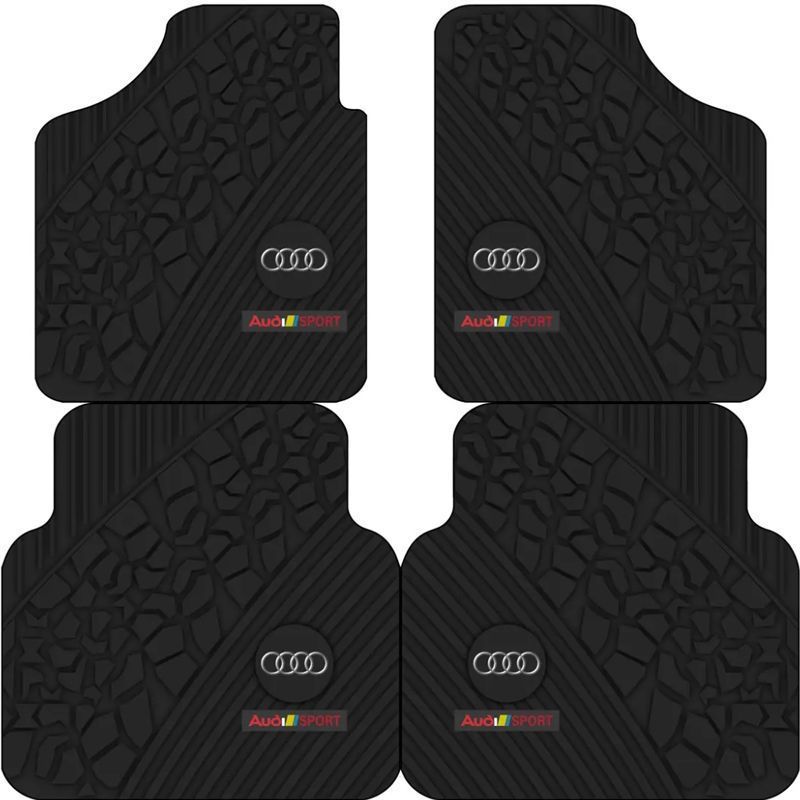 Cross-Border Best-Selling Diatomaceous Earth Car Floor Mats, Suitable for All Seasons, Wear-Resistant, Dirt-Resistant, Non-Slip, Universal Car Floor Mat Set of Four