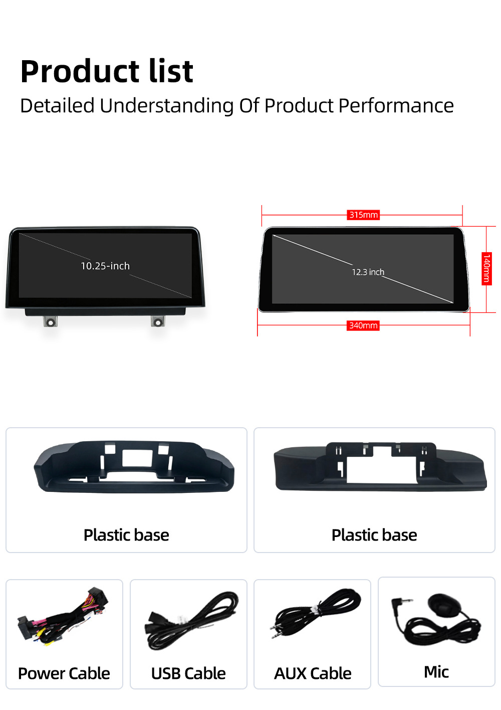 Car-Mounted Large-Screen Navigation System Suitable for Bmw 3 Series E90 E91 E92 E93 2005-2012 Bluetooth Carplay