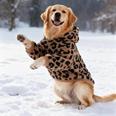 宠物狗狗衣服中型大型犬冬季金毛拉布拉多边牧萨摩耶大狗保暖衣服