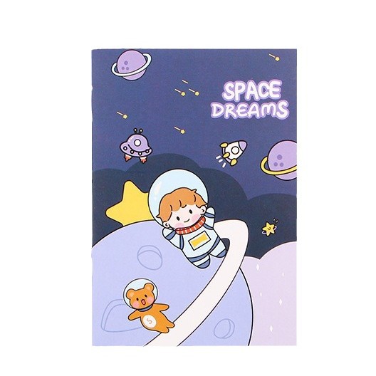 Cuaderno de dibujos animados mini portátil con cuaderno de notas personalizado para estudiantes de primaria con alto valor facial libro de palabras regalo de recompensa