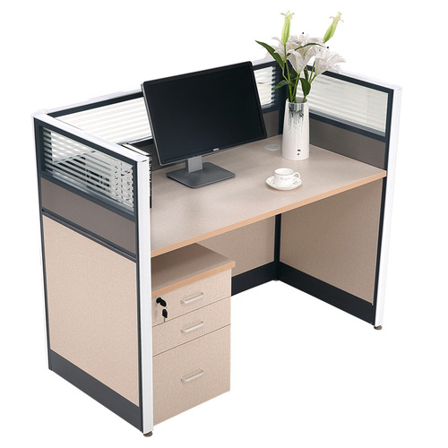 Panel furniture staff office desk and chair combination single four-person workstation screen deck computer desk office table