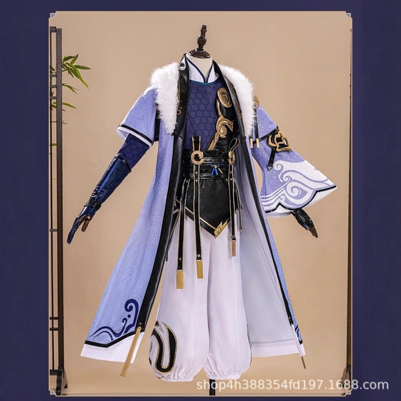王者荣耀孙权cos服孙权假发cosplay服全套二次元游戏动漫服装男女|undefined