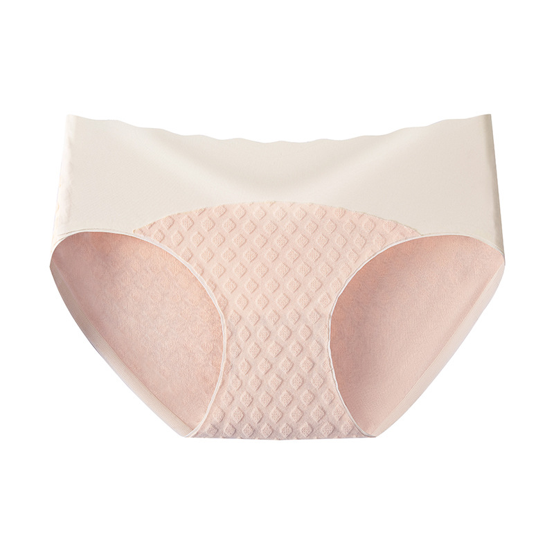 Ropa interior de algodón sin costuras de algodón entrepierna antibacteriana de algodón pantalones cortos de mujer delgada de verano de cintura media calzoncillos de bebé para niña mujeres image 11