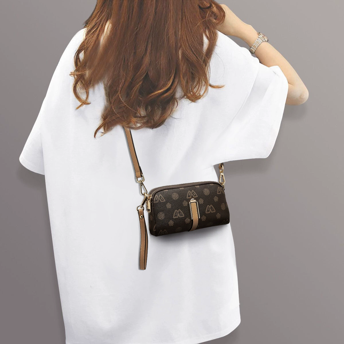 Женские сумки 2025: хит продаж, легкая роскошь, универсальная сумка для телефона, вместительная, легкая, маленькая сумка, женская наплечная сумка-кроссбоди