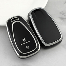 适用2 3键款雪佛兰车钥匙迈锐宝XL赛欧探界者银边TPU车钥匙套壳包