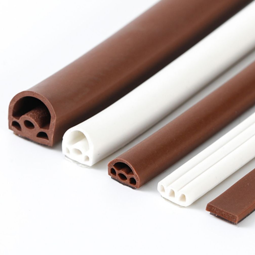 防盗门门缝密封条门窗防风隔音降噪防尘门框门缝硅橡胶防撞隔音条