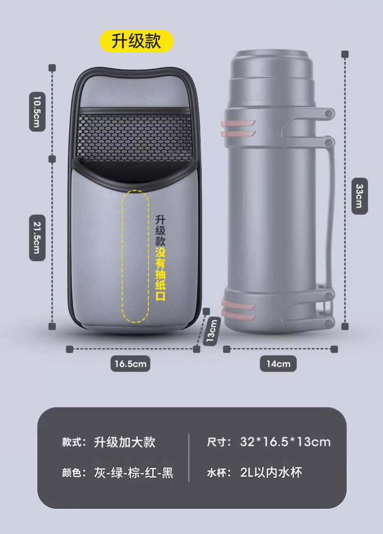 Car Seat Side Storage Bag, Car Seat Back Tissue Box, Multifunctional Car Water Cup Holder, Car Storage Hanging Bag
