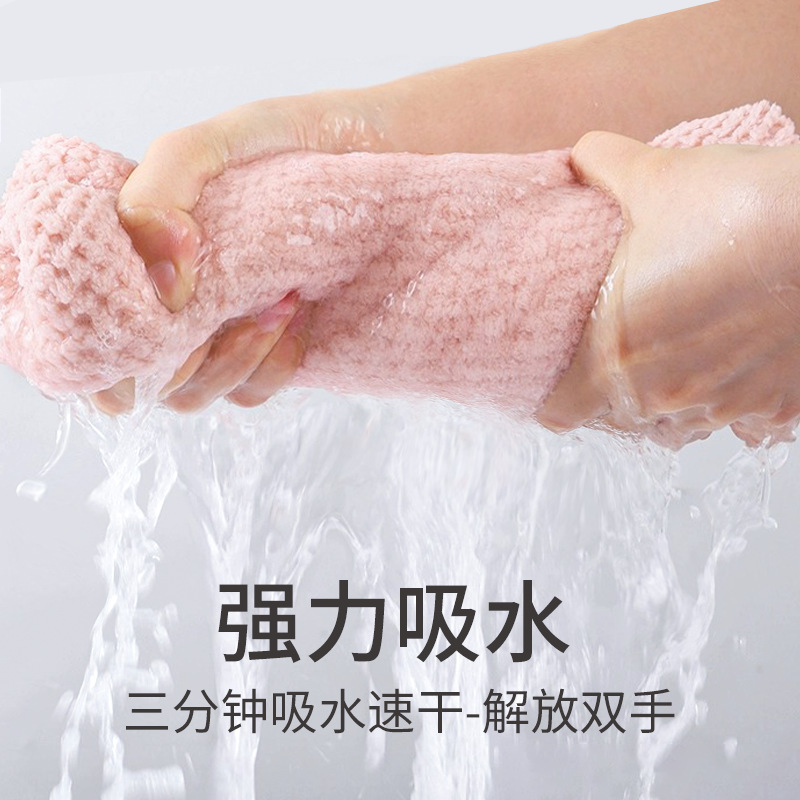 Sombrero de pelo seco para mujer, rejilla de piña, gorro de baño de doble capa, secado rápido, fuerte absorción de agua, engrosamiento, toalla de pelo seco personalizable para el hogar, toalla al por mayor