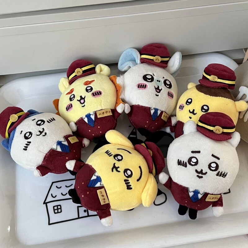 日本吉伊卡わぁ周辺の列車長ウサチ小八飛鼠かわいい創意ぬいぐるみ小ペンダント|undefined