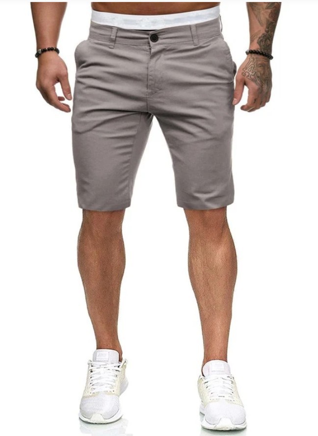Mens Chino Shorts Casual Cotton Stretch Half Pant Cargo Combat Shorts Stylish - Picture 17 of 19