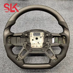 Suitable for Land Rover Defender Carbon Fiber Steering Wheel Modified Car Steering Wheel Cross-Border Supply Foreign Trade Factory Direct Sales