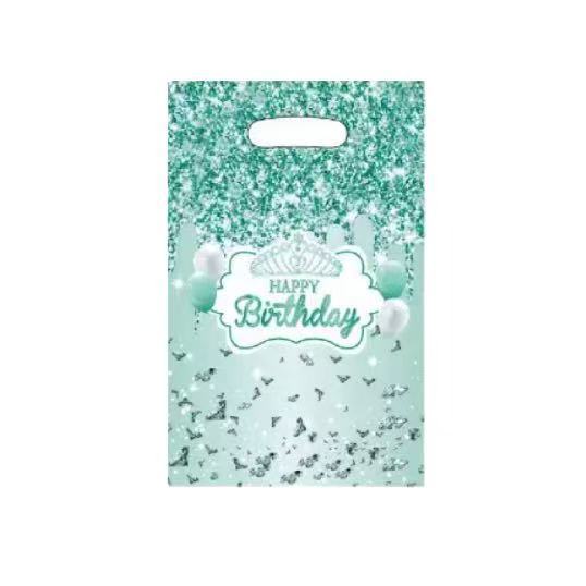 Bolsa de regalo 10 piezas-Diamante azul