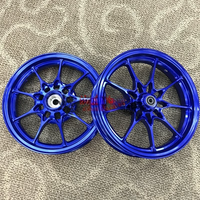 Hub forged CNC wheel - japanese-version-dio50c-blue