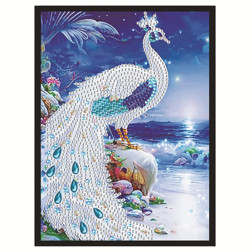 Transfronterizos nuevos dibujos de diamantes DIY hechos a mano unicornio dibujo de diamantes cuaderno dibujo de diamantes llenos de pintura de diamantes