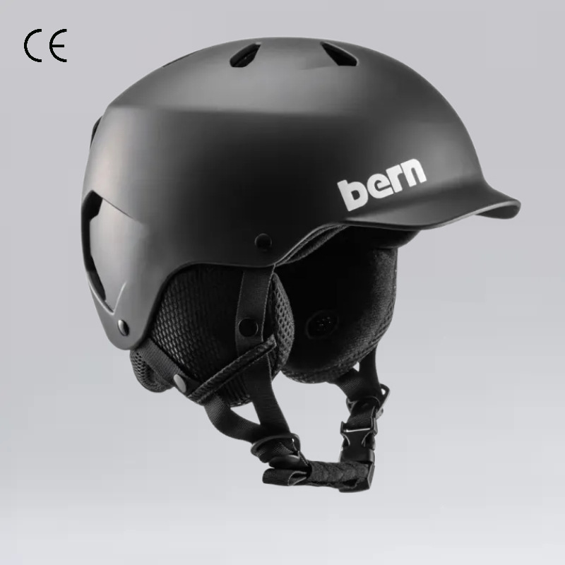 Motorcycle Safety Supplies – Universal Unisex Bern Style - black-s53-56cm10