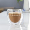 Factory wholesale thermal heat resistance double -layer glass water cup